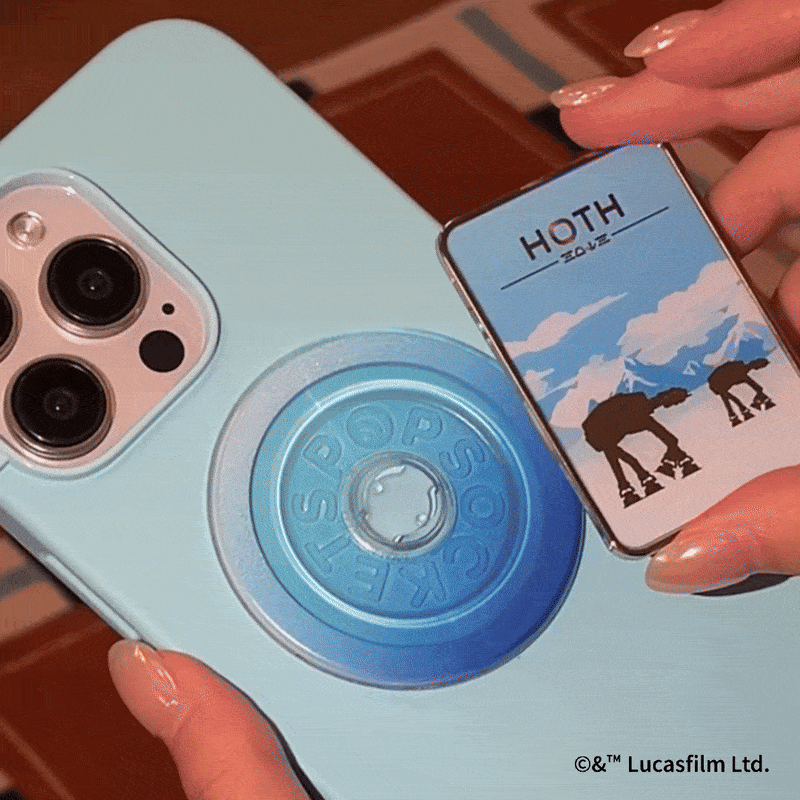 Enamel Welcome To Hoth — MagSafe PopGrip image number 2